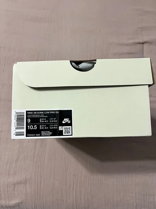 Nike Dunk SB Low Powerpuff Hot Pink with Orange Swoosh (NEW W. Box) - Picture 9 of 9